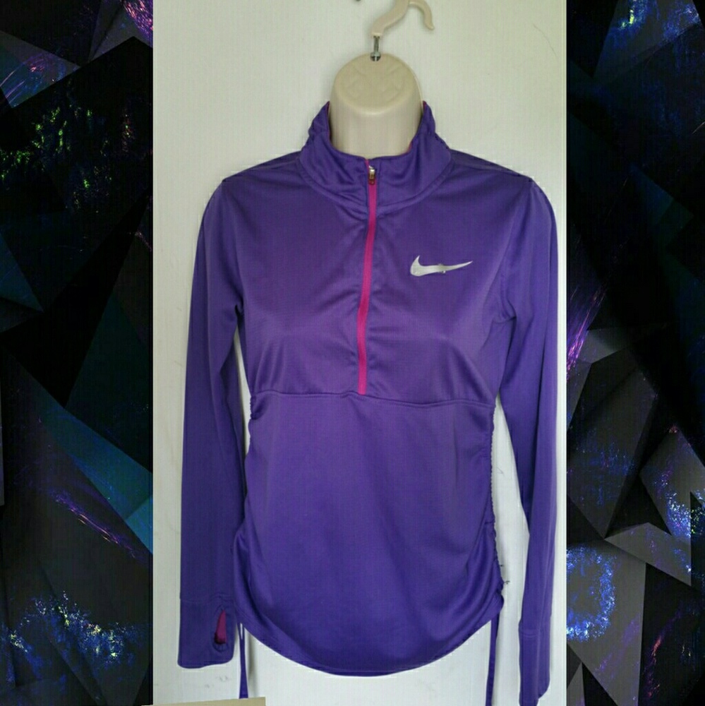Purple womens size small athletic casual top nike
